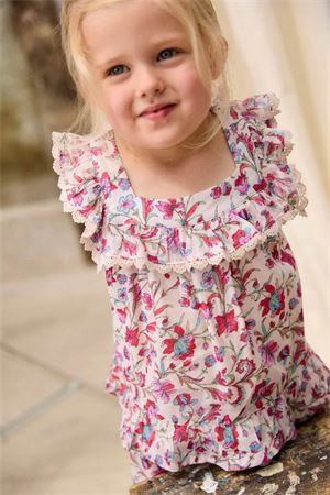 Inessa Blouse LOUISE MISHA KIDS | GRIS26B0071CREAMFLORALHAVEN
